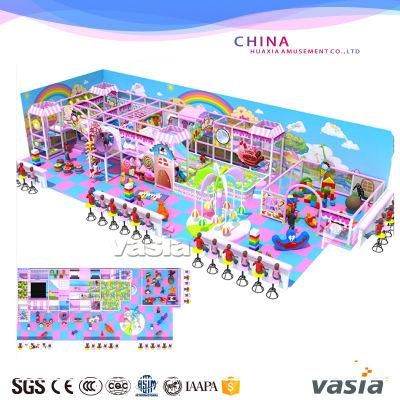 Candy Theme Used Commercial Playground Indoor for Children Play