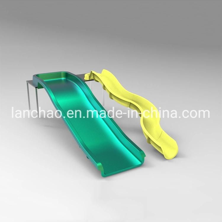 Outdoor Small Spiral Water Park Slide for Children
