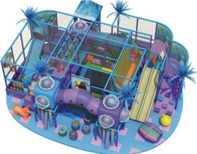 Indoor Children Playground Indoor Kids Soft Playground for Play Center with Climbing and Slide