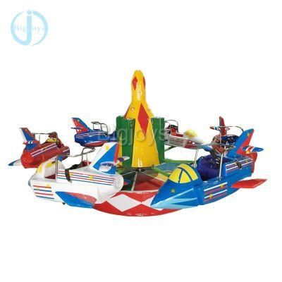 Kids Outdoor Playground 6 Seat Plane Ride Commercial Cheap Price