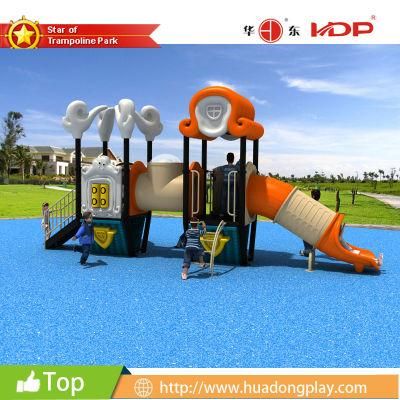 New Design Outdoor Playground Equipment Kids Slides (HD16-008A)
