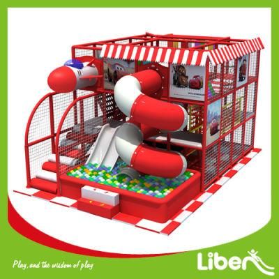 2015 Wenzhou Indoor Playground Amusement Park with Red Color