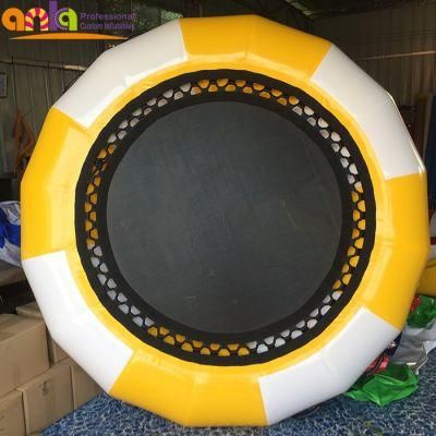 Colorful Wholesale Water Games PVC Material Inflatable Water Jumping Trampoline