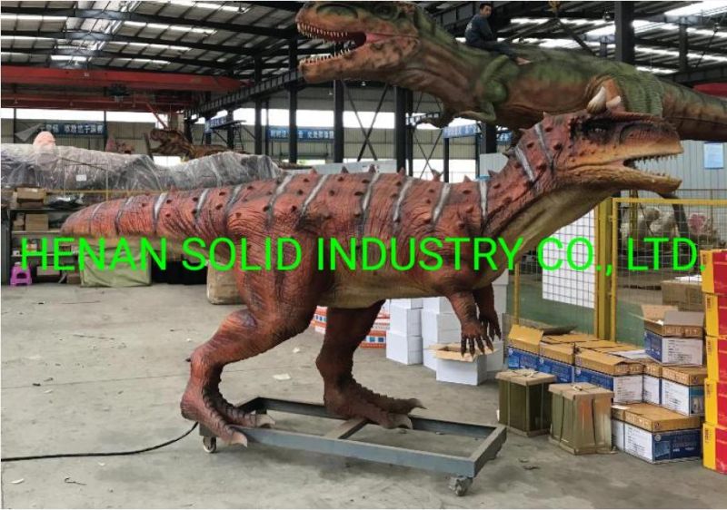 Amusement Park Mechanical Animatronic Ride Dinosaur