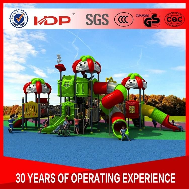 Kids Modern Plastic Slide, Children Commercial Outdoor Playground Equipment HD16-52A