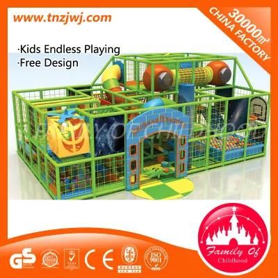 Jungle Theme Indoor Playground Equipment Naughty Castle for Baby