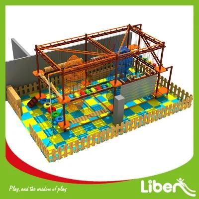 Indoor Hot Sales Ropes Course Playground for Kids