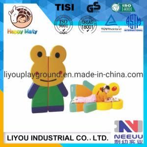 Folding Frog Sofa Bed, Soft Toy Indoor Playground Equitment