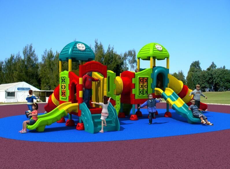 Plastic Playground, Outdoor, Indoor Playground, Safe Playground HD16-156b