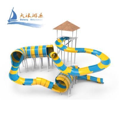 Outdoor Play Area Playground Outdoor FRP Slide Toy Fun Soft Indoor Playground Equipment
