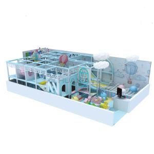 2020 New Designed Soft Sky Blue Kids Indoor Playground