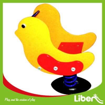 Kiddie Rocking Horse Toy, Popular PE Board Spring Rider for Parks (LE. TM. 014)