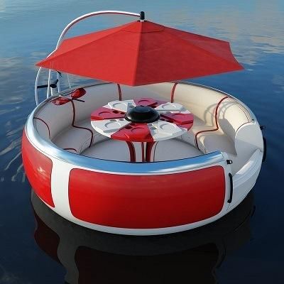 Factory Wholesale Electric Barbecue Boat BBQ Donut Boat