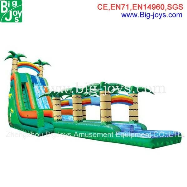 Inflatable Water Slide Toys with Pool (Mobile Water Park-014)