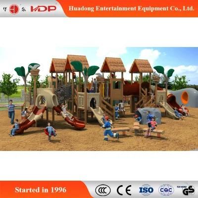 2017 Wooden Children Outdoor Funny Play Slides (HD-MZ019)