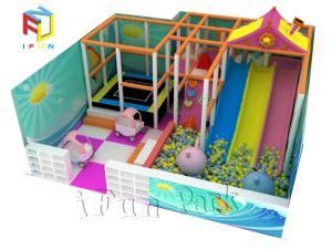Ifunpark Soft Playground Indoor Game Zone Slide Trampoline Kids Playground 48sqm