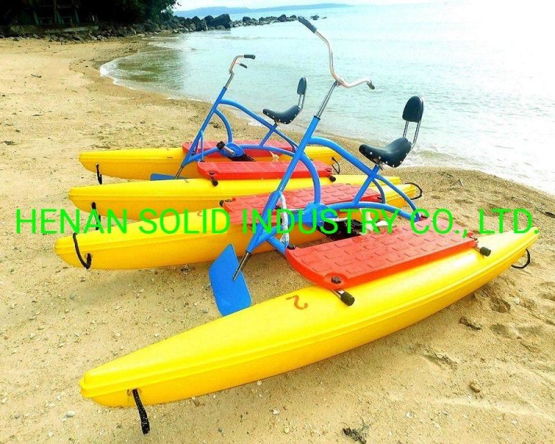 Water Play Equipment Leisure Sport Games Single Seat Two Seater Three Seaters Water Bike Bicycle