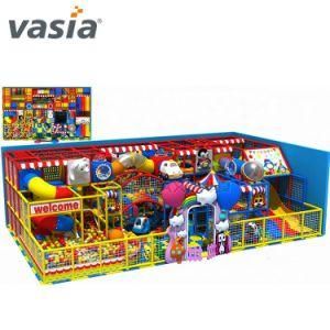 2019 Huaxia Vasia Hot Selling Naughty Fort Colorful Indoor Playground Children Equipment