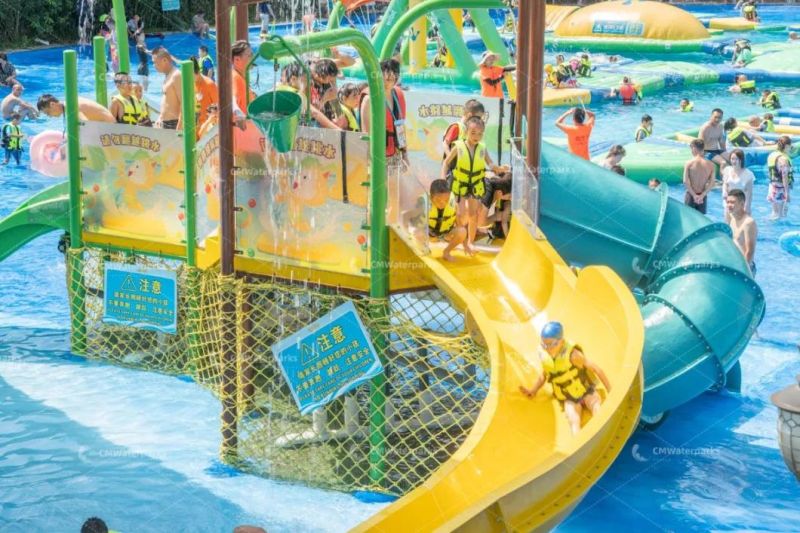 Customized Fiberglass Slides Water Park Equipment