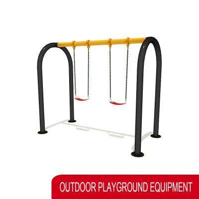 Hot Sale Outdoor Swing Set Double Seated Kids Swing Safety Garden Swing with Seat