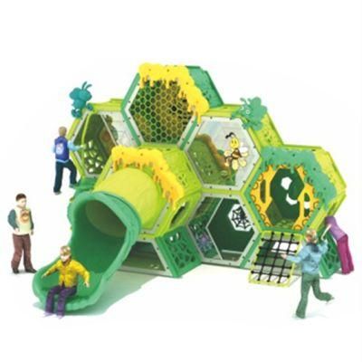 Outdoor Kids Playground Slide Amusement Park Equipment Beehive Maze 307b