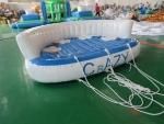 3 Persons Towable Ski Tube Water Play Equipment Inflatable Crazy UFO