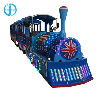 Professional Design Amusement Ride Park Trackless Train for Sale (BJ-AT107)