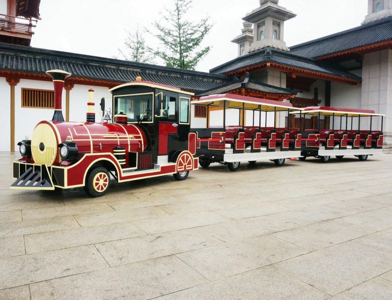 China 50 Seats Electric Trackless Train for Sale