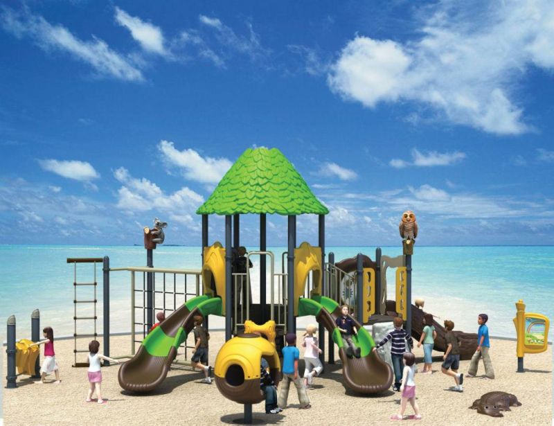 Children Plastic Commercial Slide Outdoor Playgroud (TY-70192)