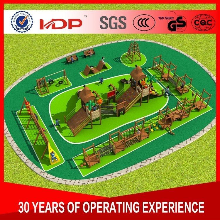 OEM Cheap Outdoor Wooden Playground