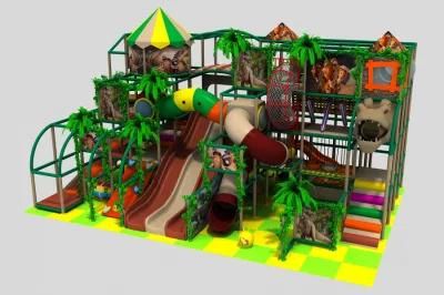 High Quality Softplay Children Indoor Playground Equipment Indoor Kids Park PVC Material Indoorplayground Jungle Dinosaur Slide