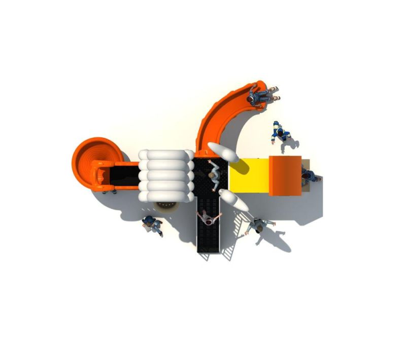 Handstand Dream Cloud House Series Outdoor Slide Kids Playground Slide