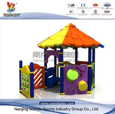 Wandeplay Tunel Slide Children Plastic Toy Amusement Park Outdoor Playground Equipment with Wd-16D0390-01b