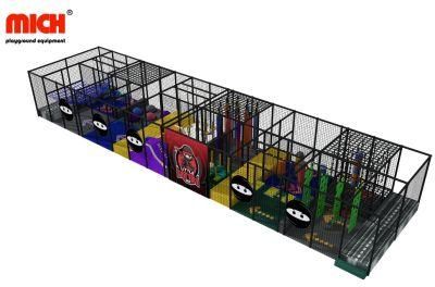 Mich Commercial Custom Kids Indoor Little Ninja Course with Funny Obstacles