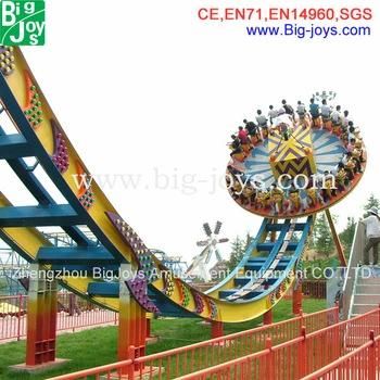 Playground Roller Coaster Amusement Equipment Flying UFO Rides (DJTYRI90)