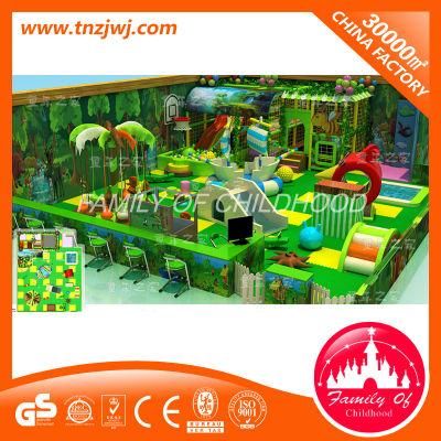 Soft Play Pool Ball Combine with Slide Indoor Playground Park