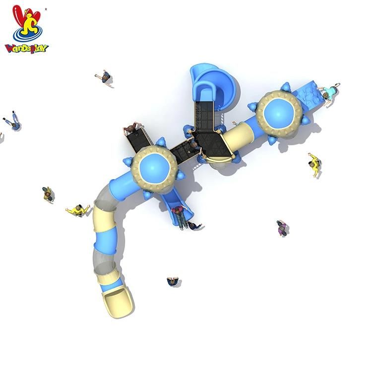 New Design Play Structure Wholesale Outdoor Rocket Playsets Amusement Park Outdoor Playground Equipment