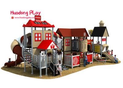 Large Children Plastic Outdoor Playground Slides