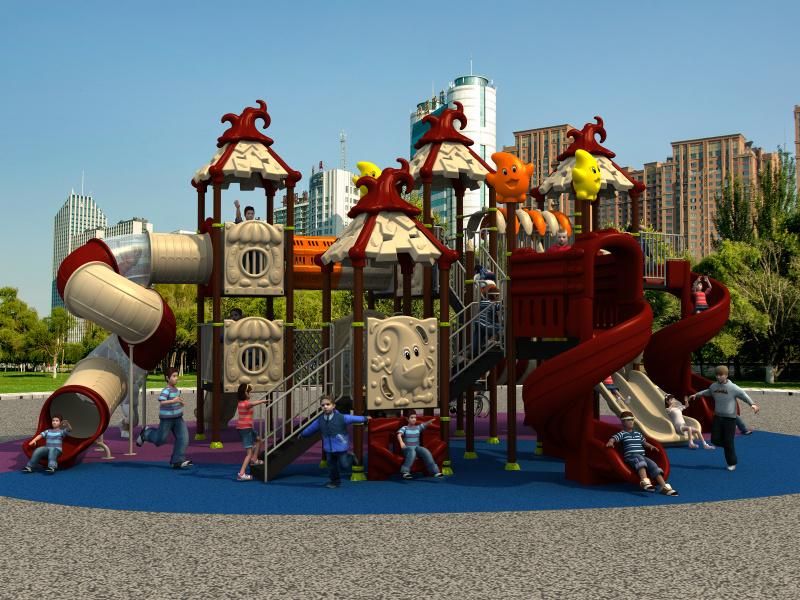 Magic House Serie Outdoor Playground Kids Slide