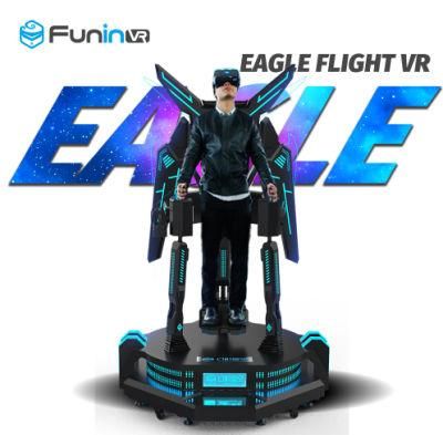 9d Vr Skiing Game Standing Virtual Reality Flight Simulator