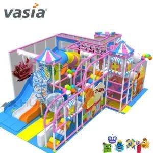 Candy Theme Attractive Kids Soft Play Equipment Playground Indoor