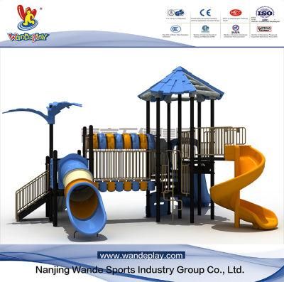 Amusement Kids Plastic Outdoor Playground Equipment Slide