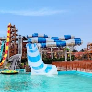 Outdoor Fiberglass Slide for Famliy to Play Family Water Slides