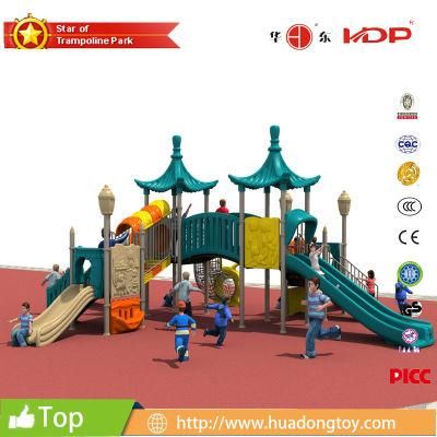 High Quality Factory Supply Amusement Park Residential Plastic Outdoor Playground Equipment