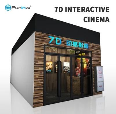 2015 Protable Truck Mobile 5D Cinema 7D Theater 9d Simulator