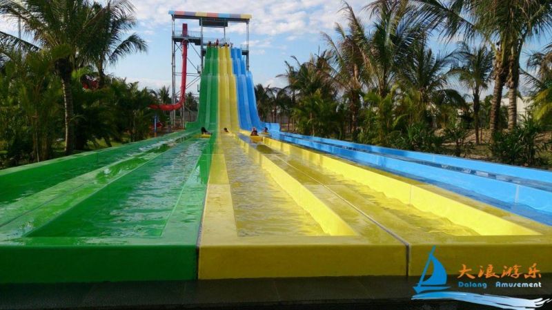 Fiberglass Rainbow Water Slide (WS-085)