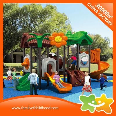 Outdoor Interaction Amusement Park Children Toys Plastic Slide for Kids
