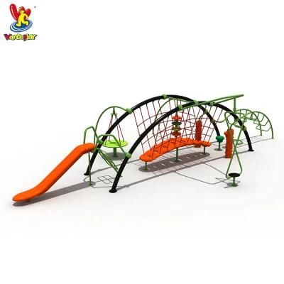 Outdoor Play Area Playground Factory Price Daycare Kids Plastic Slide