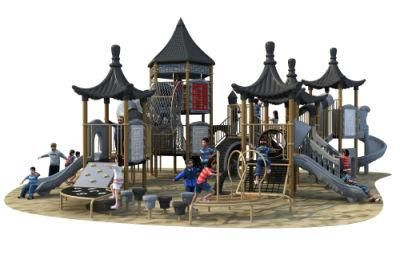 Chinoiserie Series Children Slide Outdoor Playground Amusement Equipment