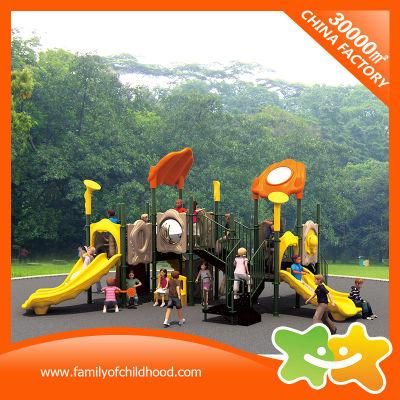Outdoor Plastic Playhouse Playground Equipment Slide for Kids